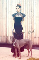 Black with Rexpo jewelry