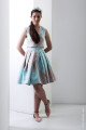 "KOSTÝM PINK & BLUE BROKATE" P175 - top a sukně z brokátů, vel. S - L