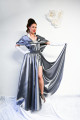 P557 - VIP silver - mini + maxi sukně s mašlí, vel: S - XL