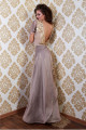 Komplet body a sukně "GOLD & GREY" P330AB, body z elastic.materiálu , vel. XS - L a zavinovací sukně, vel.UNI