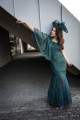 Dress LADY IN GREEN - vel. XS - L